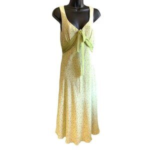 Kaliko silk dress womens fully lined  size8  36 chest  32 waist 44 hip 44 L